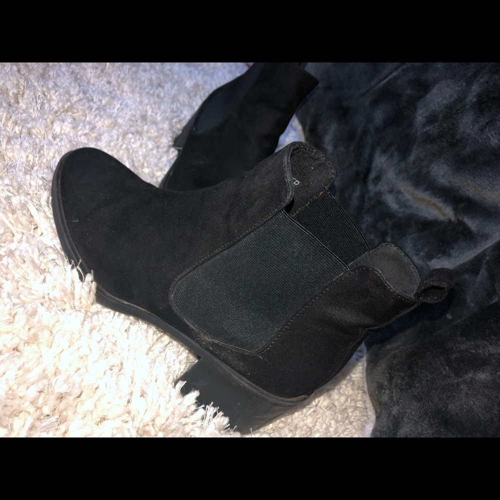 Black booties